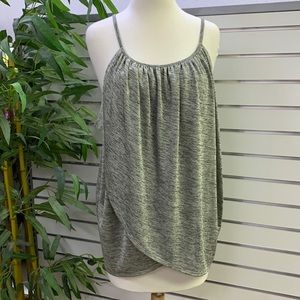 Goldray Gray Spaghetti strap tank Top